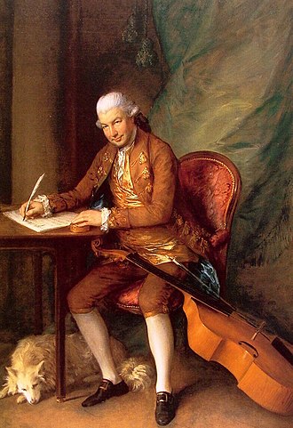 Painting of Carl Friedrich Abel